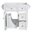 " modern bathroom vanity | 2 drawers & tip-out drawer | storage cabinet design | top sink not included | versatile