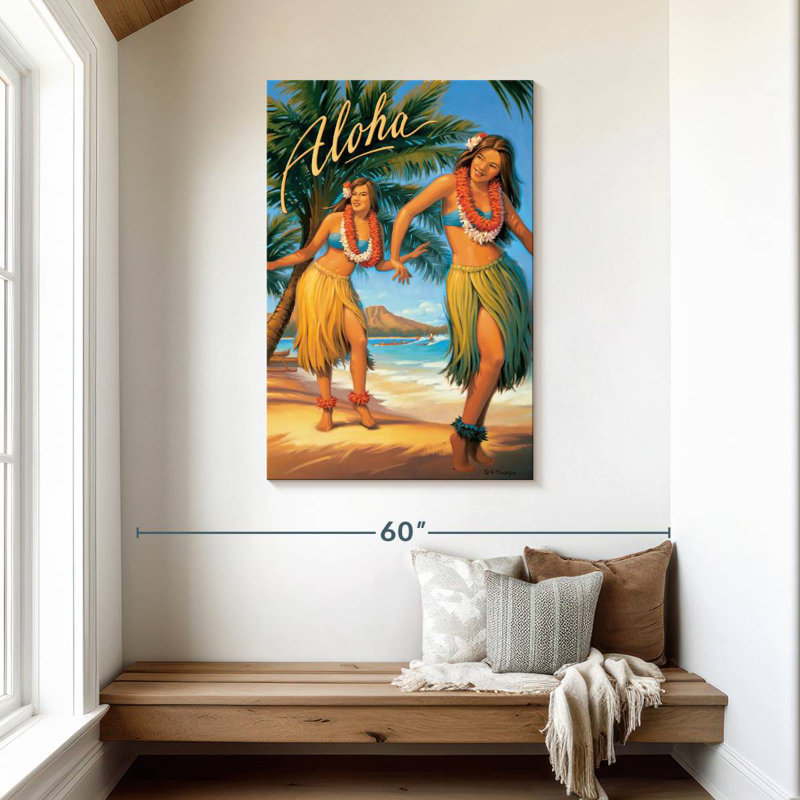 Enn Aloha Hawaii IV, H 45 po x l 30 po