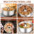 Angel Food Cake Pan, Tube Cake Pan Round Baking Tin, Tube Pan for Baking Pound Cakes, Stainless Steel Core & Heavy-duty, Conical Hollow & One-piece Design, Oven Safe, (Silver)-136178195