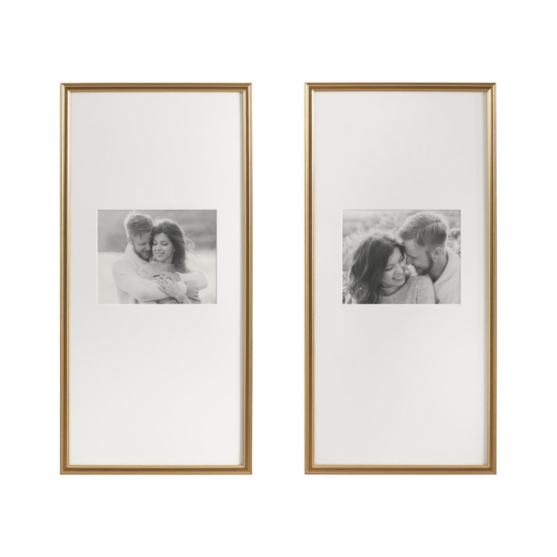 Adlynn Two-Piece Matted Picture Frame Set