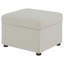 Repose-pieds avec rangement relevable hydraulique Merced Beige