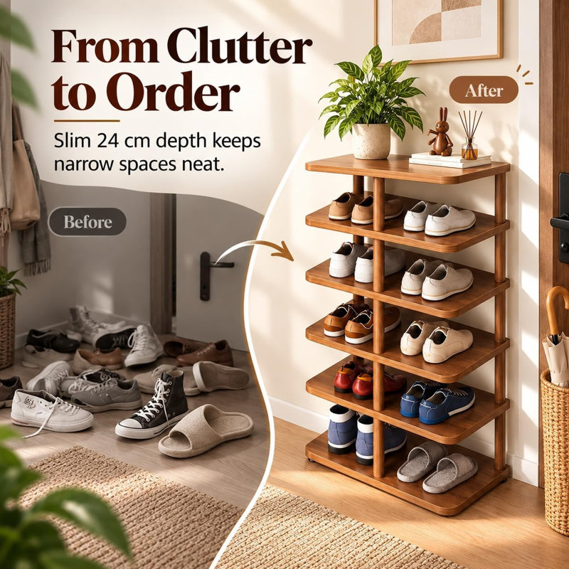 12 - Pair Shoe Rack