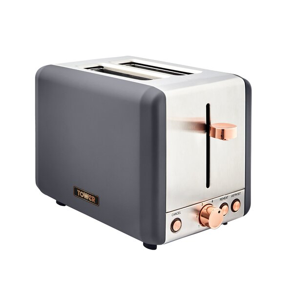 Ariete Vintage Style 4 Slice Toaster With Defrost And Reheat, Blue 