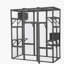Très grande cage à chat - Gris