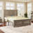 Demint Solid Wood Platform Bed-1264007908-1264007909