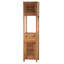 Coline Solid Wood Freestanding Linen Cabinet