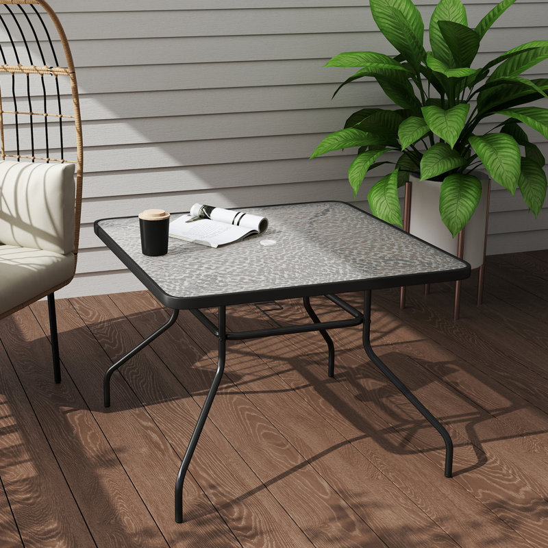 Square 4 - Person 100Cm L Outdoor Table