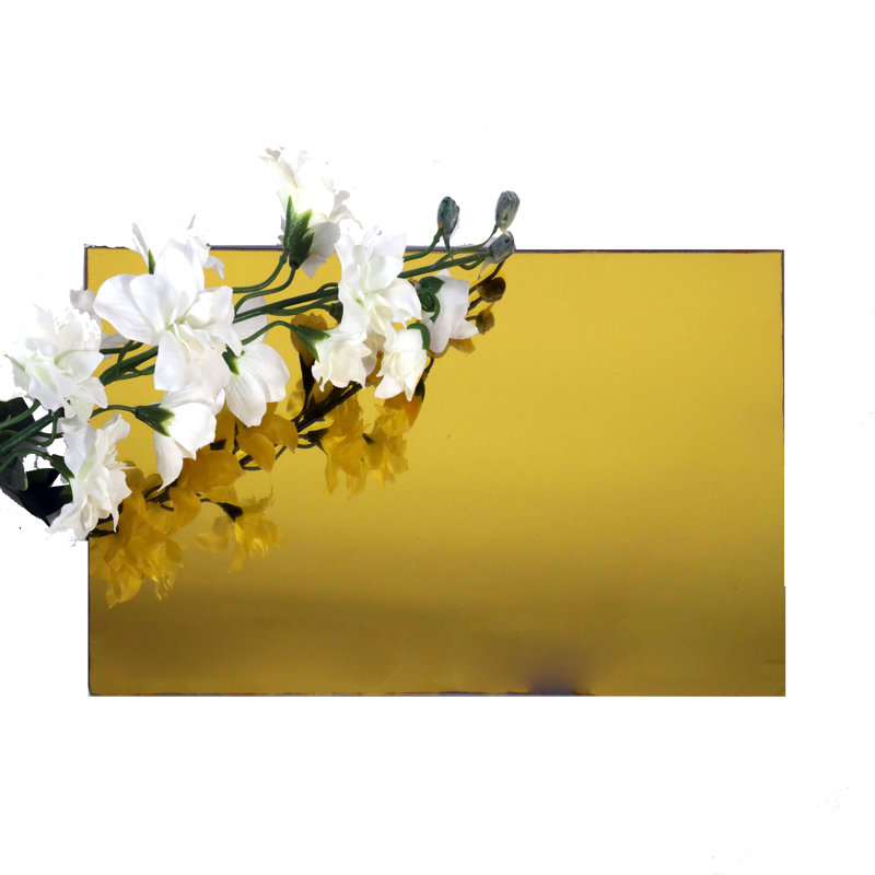 Kiahn Mirror Tray, 14" W x 30" L, Gold, 1