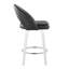 Tabouret de comptoir à hauteur fixe avec pivot-1167536667-1167536666