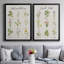 Herbes et fleurs, toile encadrée de qualité supérieure - prête à être accrochée-757622327-757622322