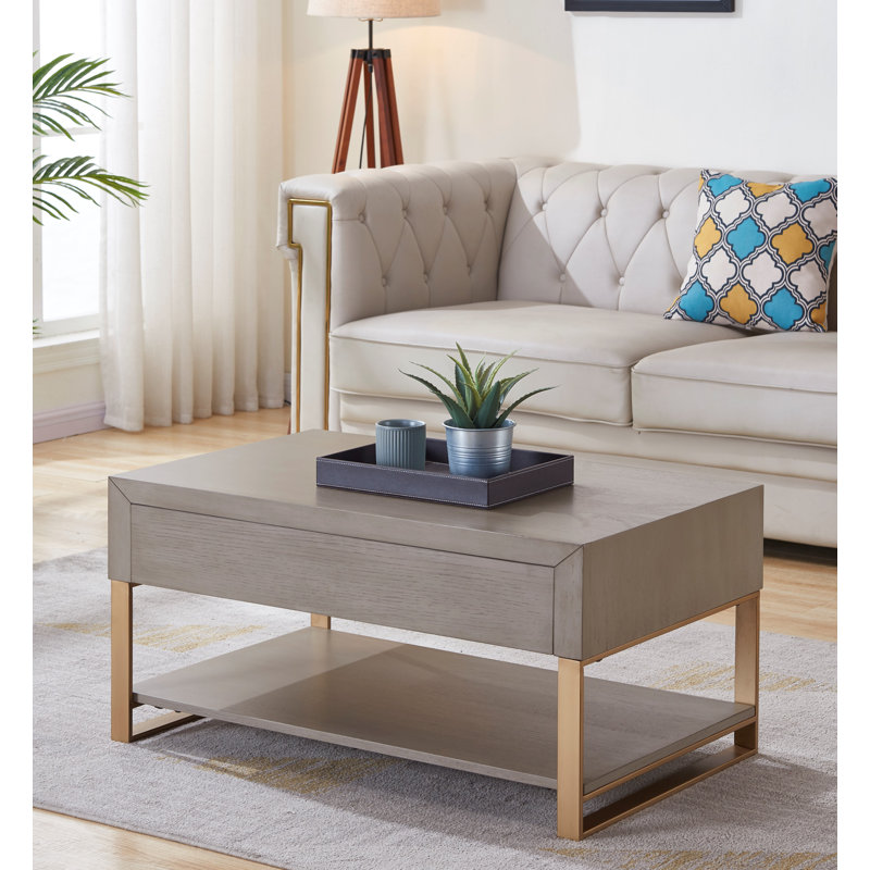Table basse avec rangement Bellino