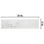 Classico Carrara 3" x 12" Ceramic Stone Look Subway Wall Tile