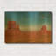 Tableau mural en métal doré « Utah - Monument Valley 2 » par AKG, 91,4 cm x 61 cm-214158005
