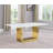 Gagner Marble Top Pedestal Dining Set-530804856-530662319-530662305