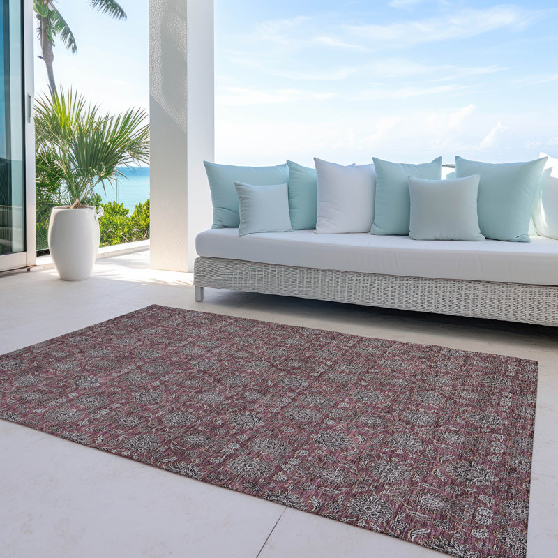 Tapis intérieur / extérieur Naadiya, Rectangle 8 pi x 10 pi