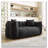 Chenille Fabric Bean Bag Sofa