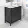 Flou Single Hole Bathroom Faucet with Drain Assembly