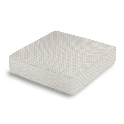 Calais Geometric Cotton Blend Reversible Throw Pillow