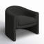 Fauteuil demi-tonneau 32,87 po Pollman-2106350812