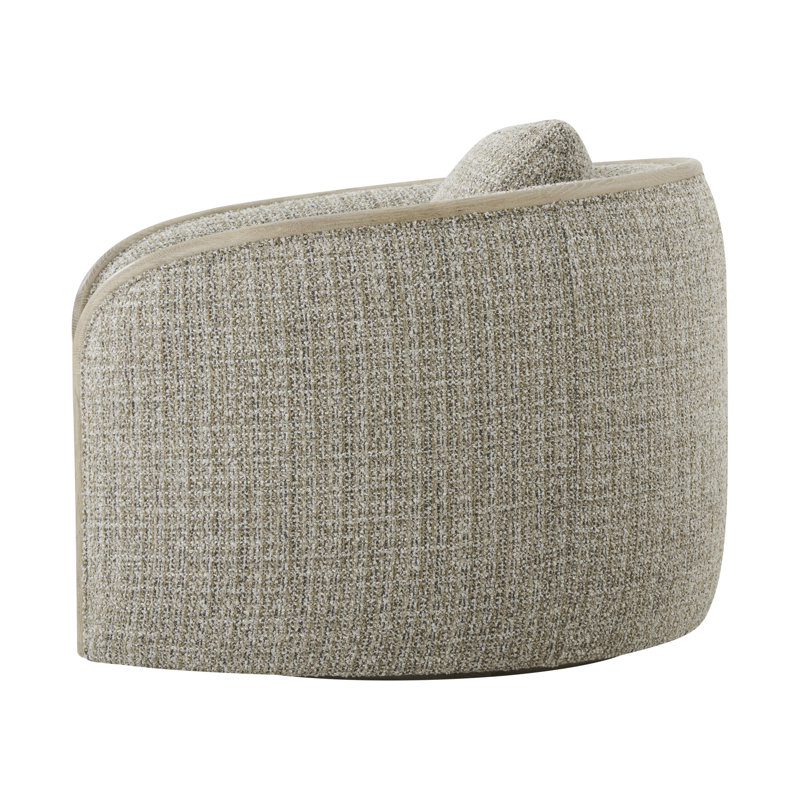 Seated Swivel Armchair, Gray