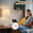 Table Lamps For Bedrooms Set Of 2, 18 Inch