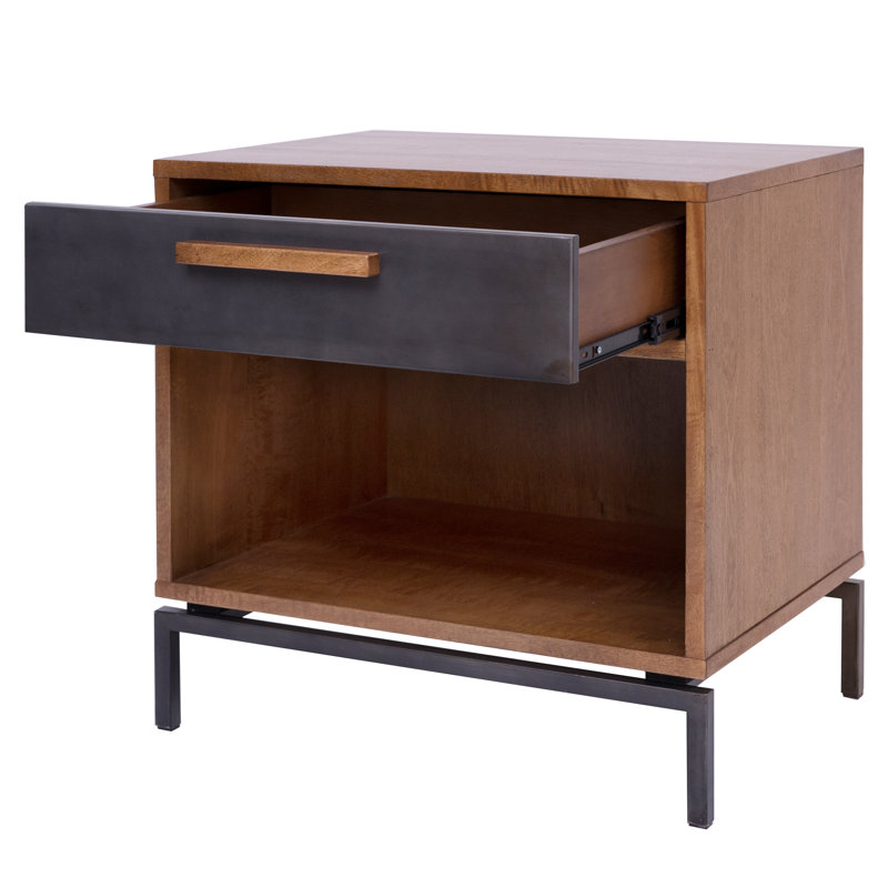 Blanco 1 - Drawer Nightstand with Storage