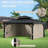 4-Panels Sidewall Curtains For Gazebo, Only Curtains-111656003-111656002
