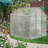 6' L x 6' W Walk-In Polycarbonate Greenhouse with Roof Vent for Ventilation & Rain Gutter, Hobby Greenhouse for Winter-98260964