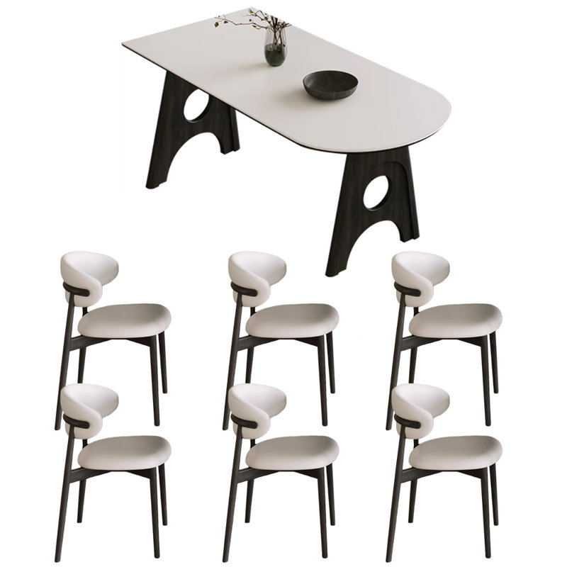 Ensemble de table Black Rock, H 29,52 po x L 55,11 po x l 31,49 po