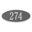 Madison 1-Line Wall Address Plaque-204304065-204304064