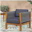 CHAISE CLUB EXTÉRIEURE LAUREL (ensemble de 2)