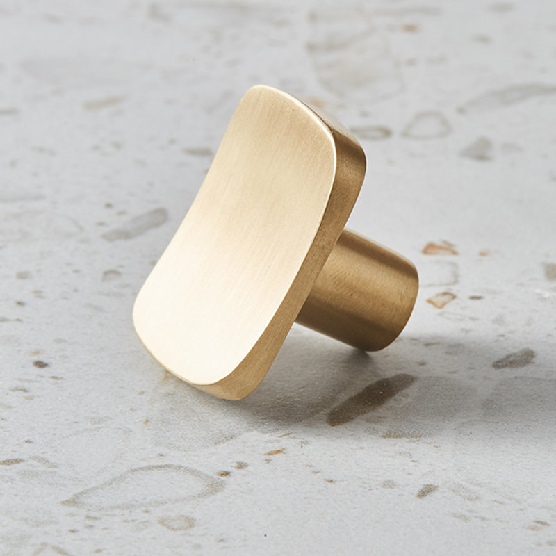 1 1/4" Length Rectangle Knob