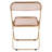 Lawrence Folding Chair Stackable Dining Accent Chair with Frame Kitchen Chair-59723041-91075918