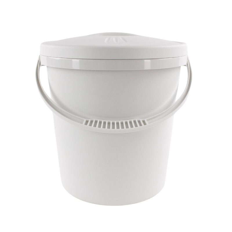 Bucket, White