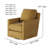 Swivel Glider Armchair-67820115