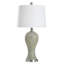 Lampe de table Poly - Bellevue - abat-jour blanc