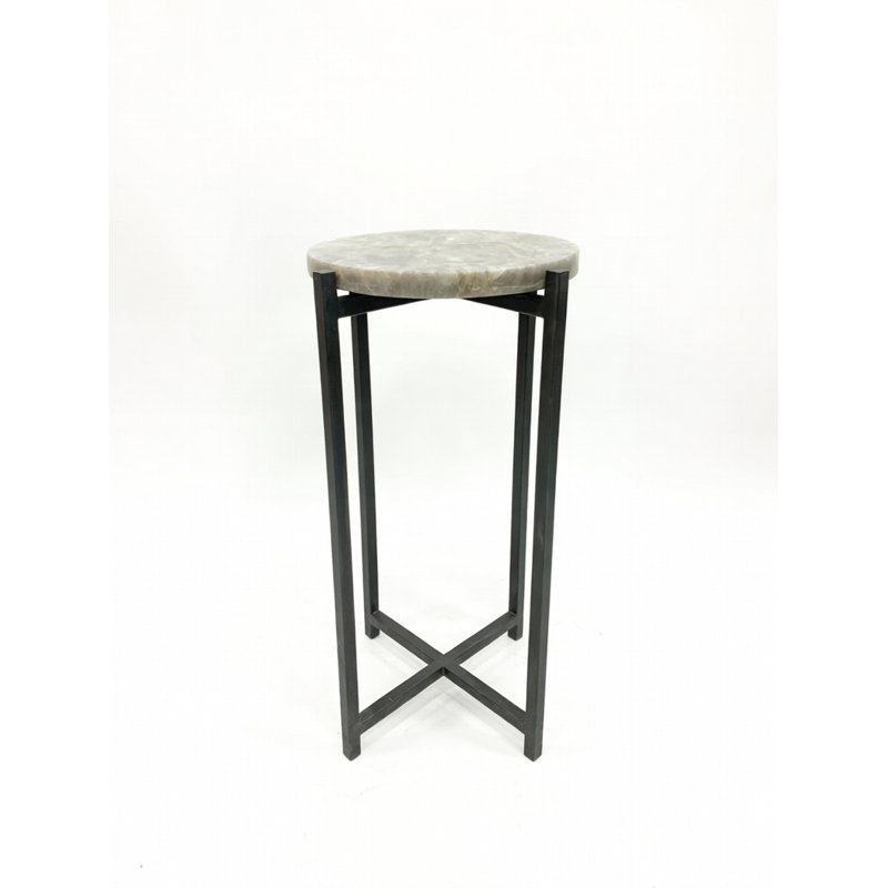 Table d'appoint en agate Marlow