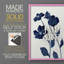 Impression encadrée Indigo Bloom I-Premium - prête à être accrochée - aucun clou requis - aucun clou requis-108002363-108002366
