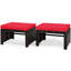 Trulli Wicker Outdoor Ottoman-549746102