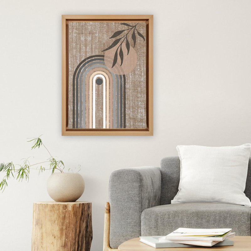 Decorative Canvas Painting, Wood, 37.8" H x 26" W