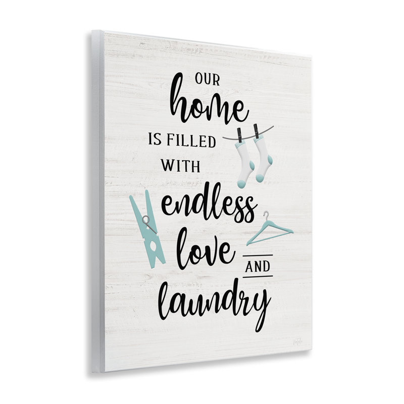  Art mural "Cursive Love & Laundry" par Natalie Carpentieri