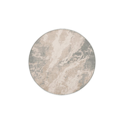 Machine Washable Beige Area Rug