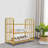3-Tier Metal Shoe Rack Organizer With Handrails,  Carbon Steel Storage Shelf-796815676