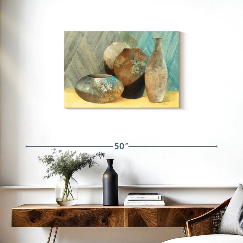 Senne Raku Study, 20" H x 30" W