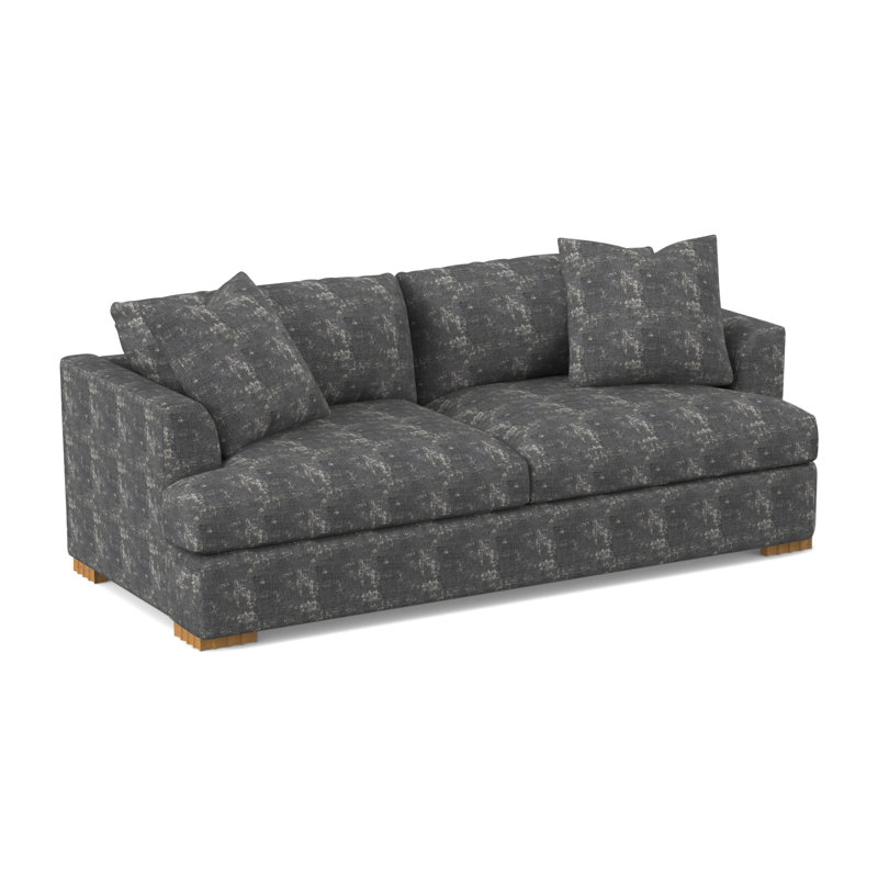 Lucia Sofa, Amber, Margaret Uniform Polyester Blend