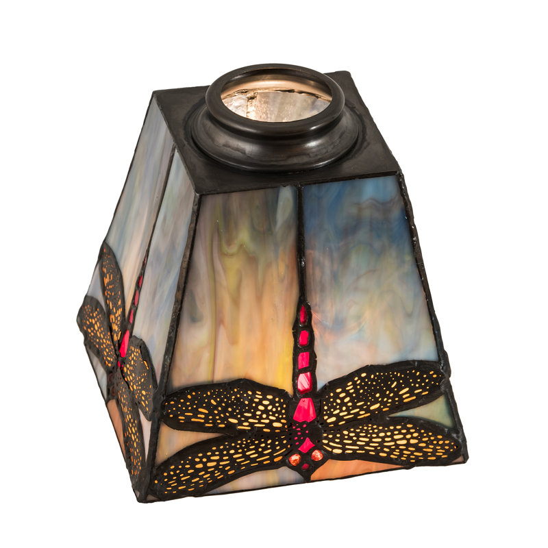 5" Square Prairie Dragonfly Shade