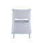 Fauteuil Bari - blanc et chambray-106592119