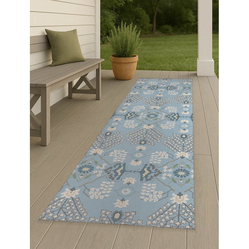 Tilly Non Slip Outdoor Rug, Runner 2'6" x 8'
