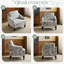 Fauteuil d'appoint 30 po avec pieds rembourrés-980787704
