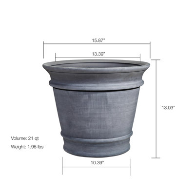 16" Lima Brushed Slate